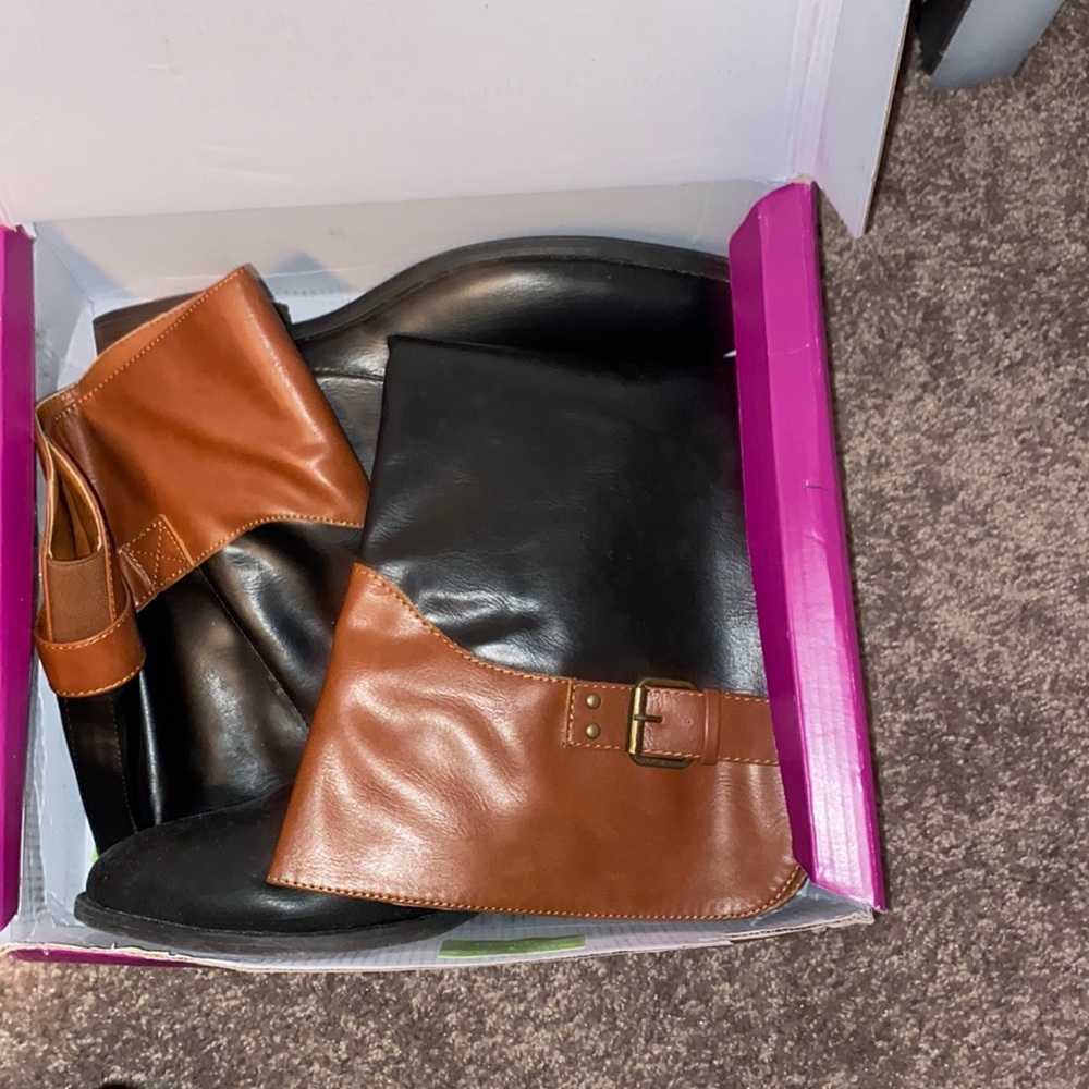 Calf High Boots